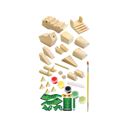 Boyle Wood Craft Project Kit Dinosaur - 225 x 100mm