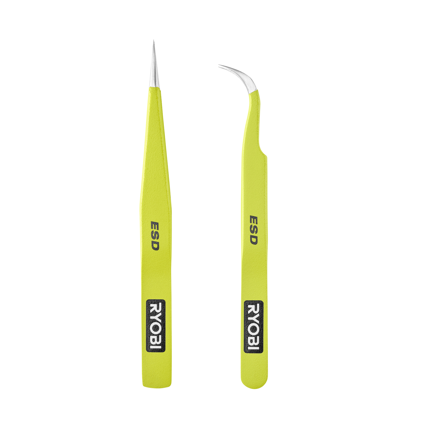 Ryobi Precision Anti Static Tweezers - 90 x 6mm - 2 Pack