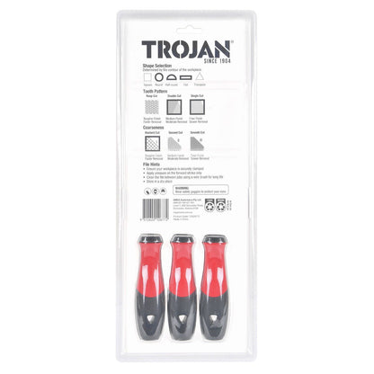 Trojan File Set - 200mm - 3 Piece