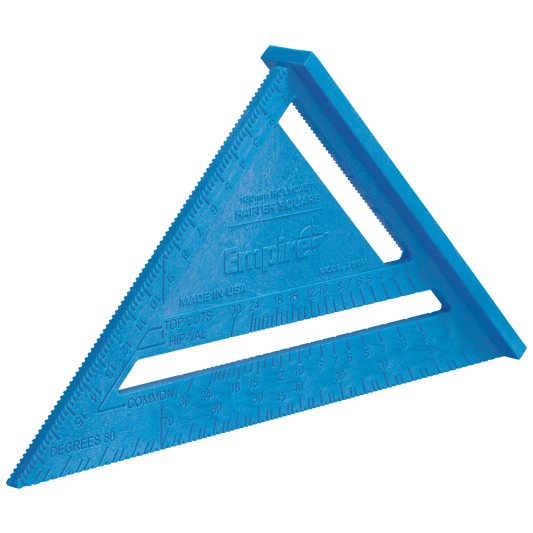 Empire 180mm Metric Polycast Rafter Square - Lightweight - Durable - Accurate
