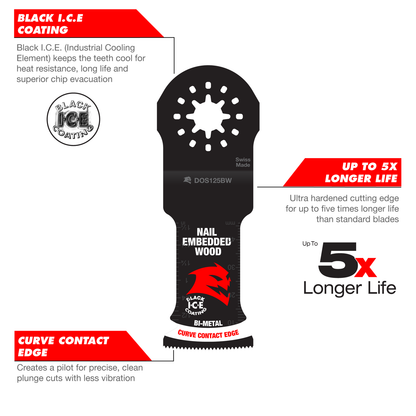 Diablo Starlock Bi Metal Multi Tool Blade - 32mm - 3 Pack