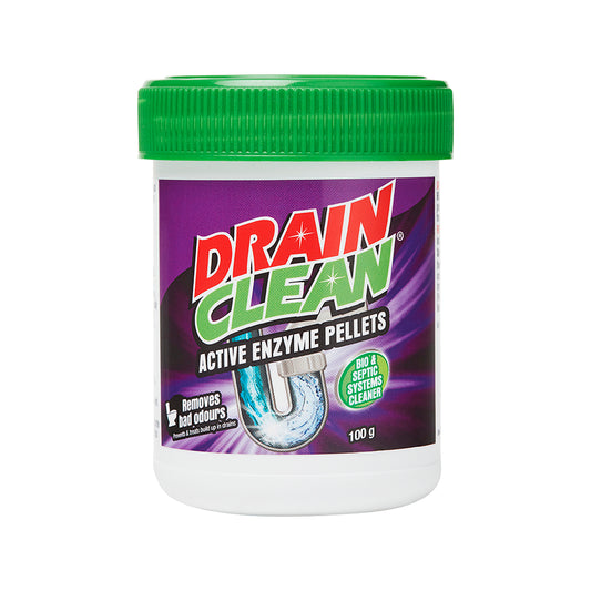 Drain Clean Active Enzyme Pellets - 100g