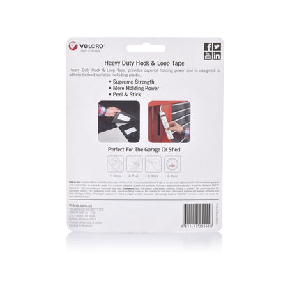 VELCRO® Brand Heavy Duty Stick On Tape - 50 x 100mm