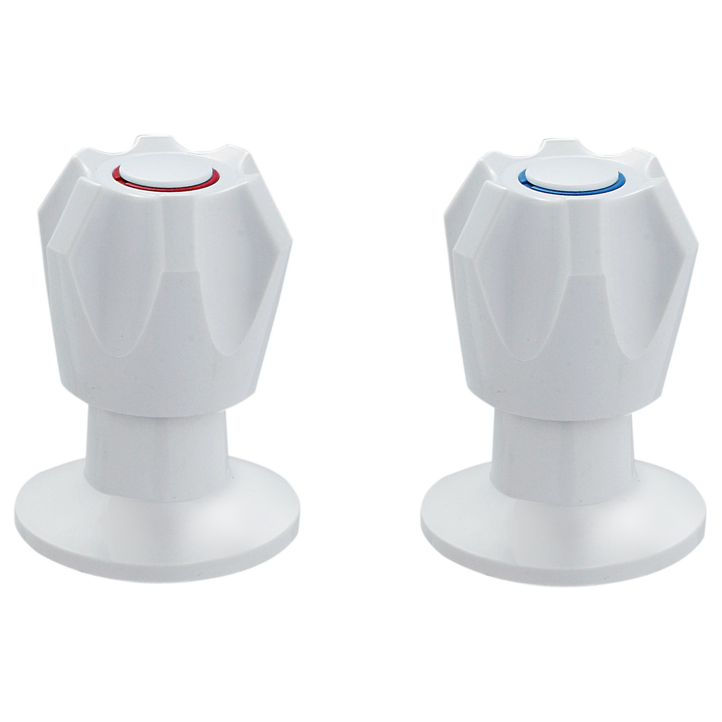 Shaw & Mason White Wall Top Assembly - 154mm - Pair