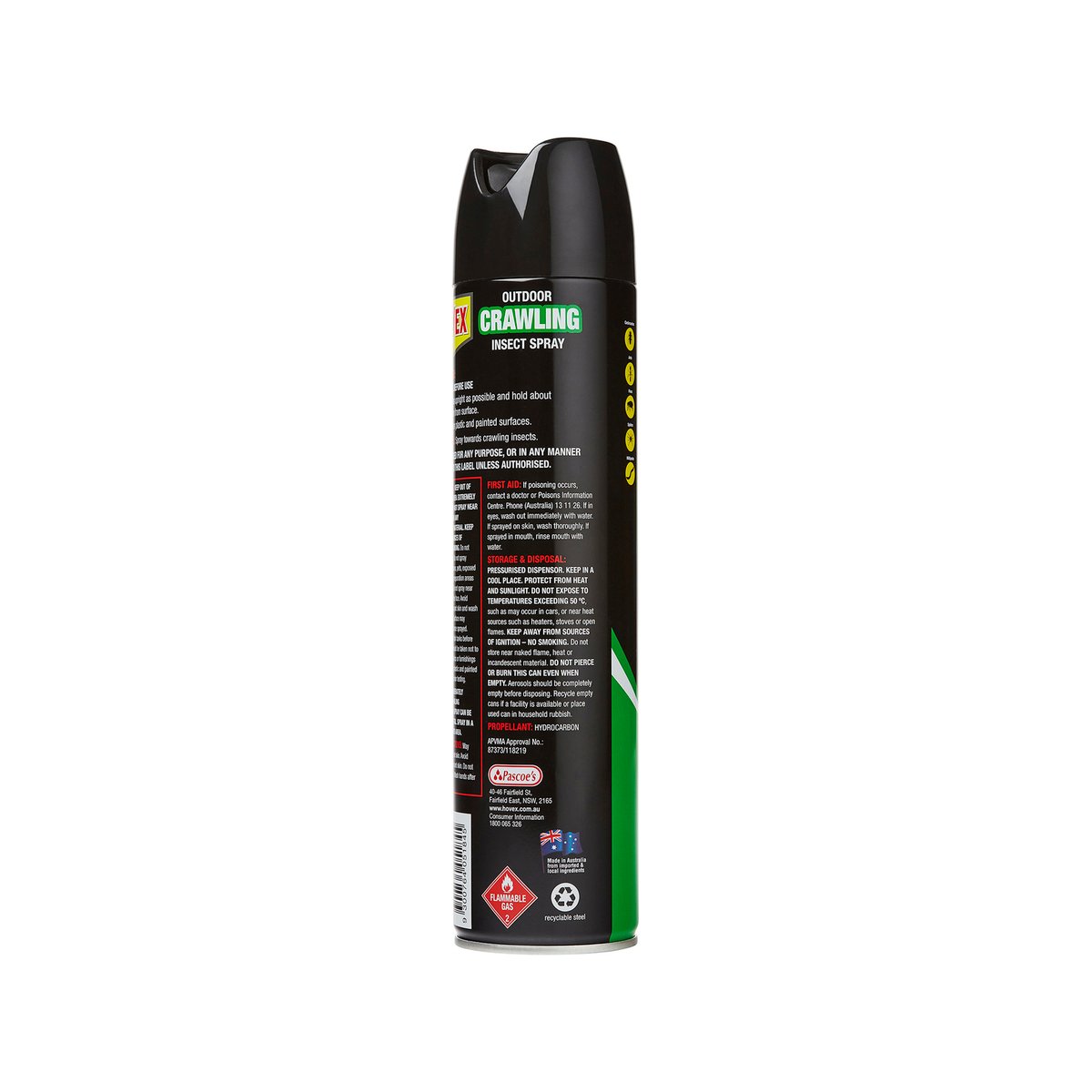 Hovex Outdoor Crawling Insect Spray - 400g