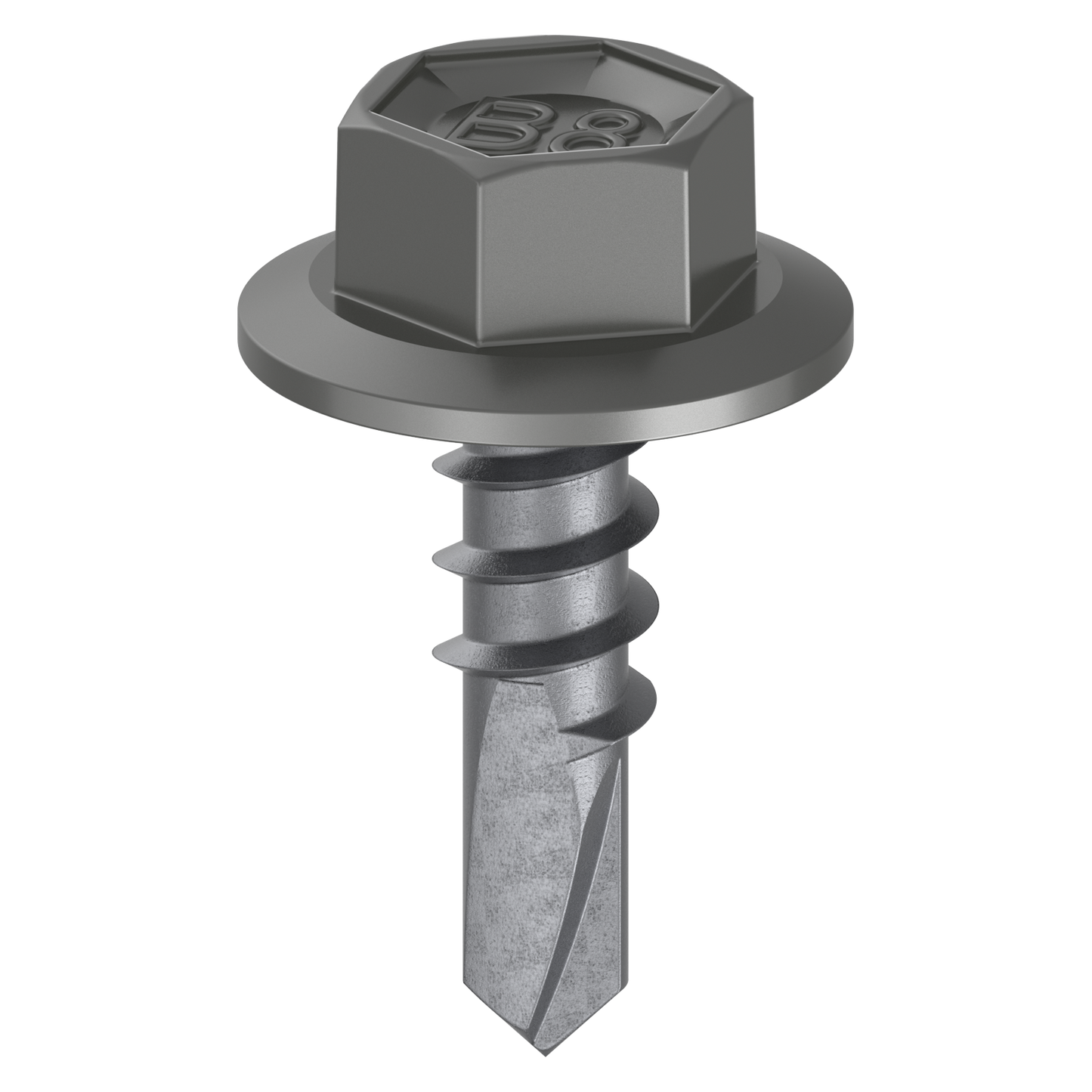 Bremick Metal Hex Screw - 10g x 16mm - 100 Pack