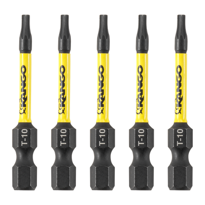 Kango HYPERTORQUE Impact Driver Bit - 50mm TX10 - 5 Pack