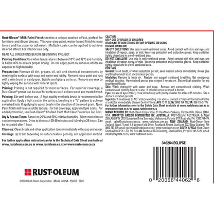 Rust-Oleum Milk Paint Finish - 946ml - Classic White