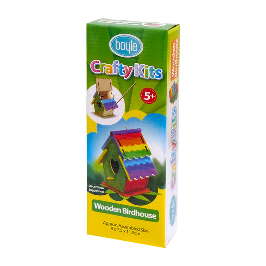 Boyle Crafty Kits Birdhouse Storage Box - 90mm x 115mm
