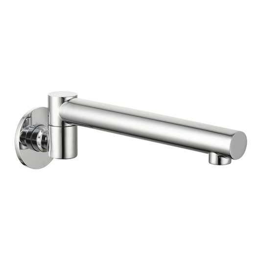 Mondella Swivel Bath Spout - Chrome - 215mm