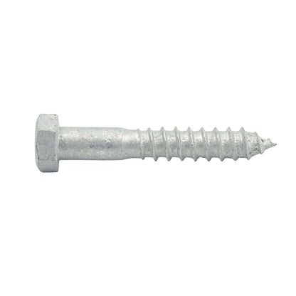 Zenith Hot Dip Galvanised Hex Head Coach Screws - M12 x 75mm - 12 Pack
