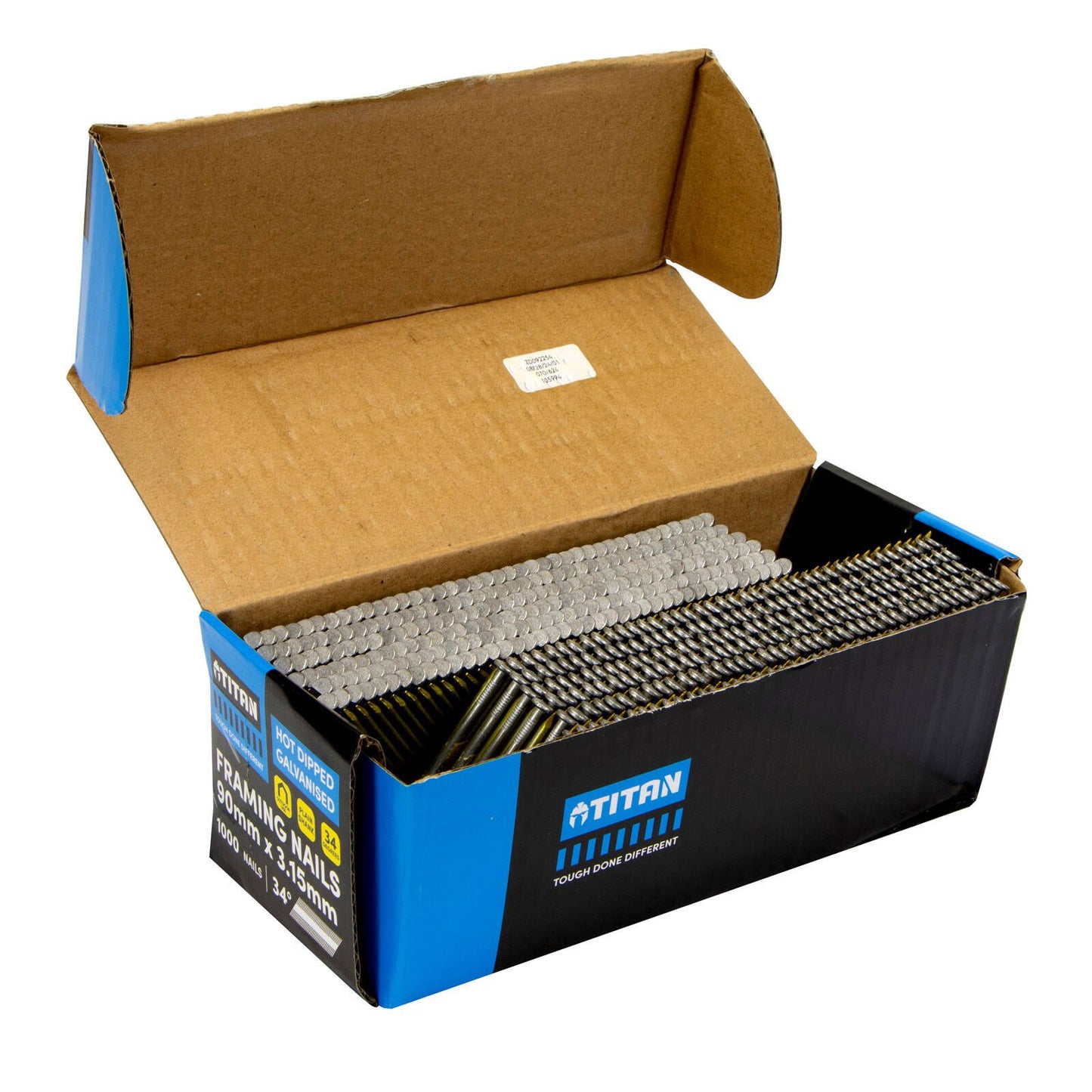 Titan Collated Framing Nails - 90 x 3.15mm - 1000 Pack