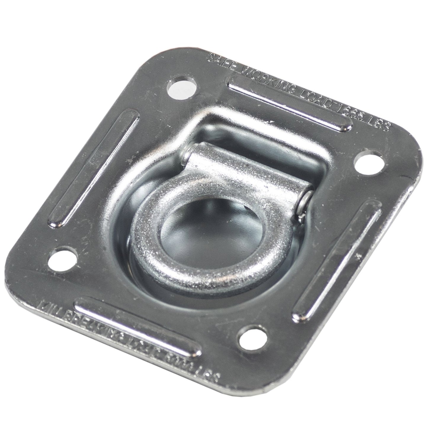 Goliath Heavy Duty Lashing Ring Fastener - Zinc Plated