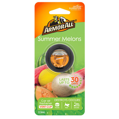 Armor All Car Air Freshener Vent Clip - Summer Melons
