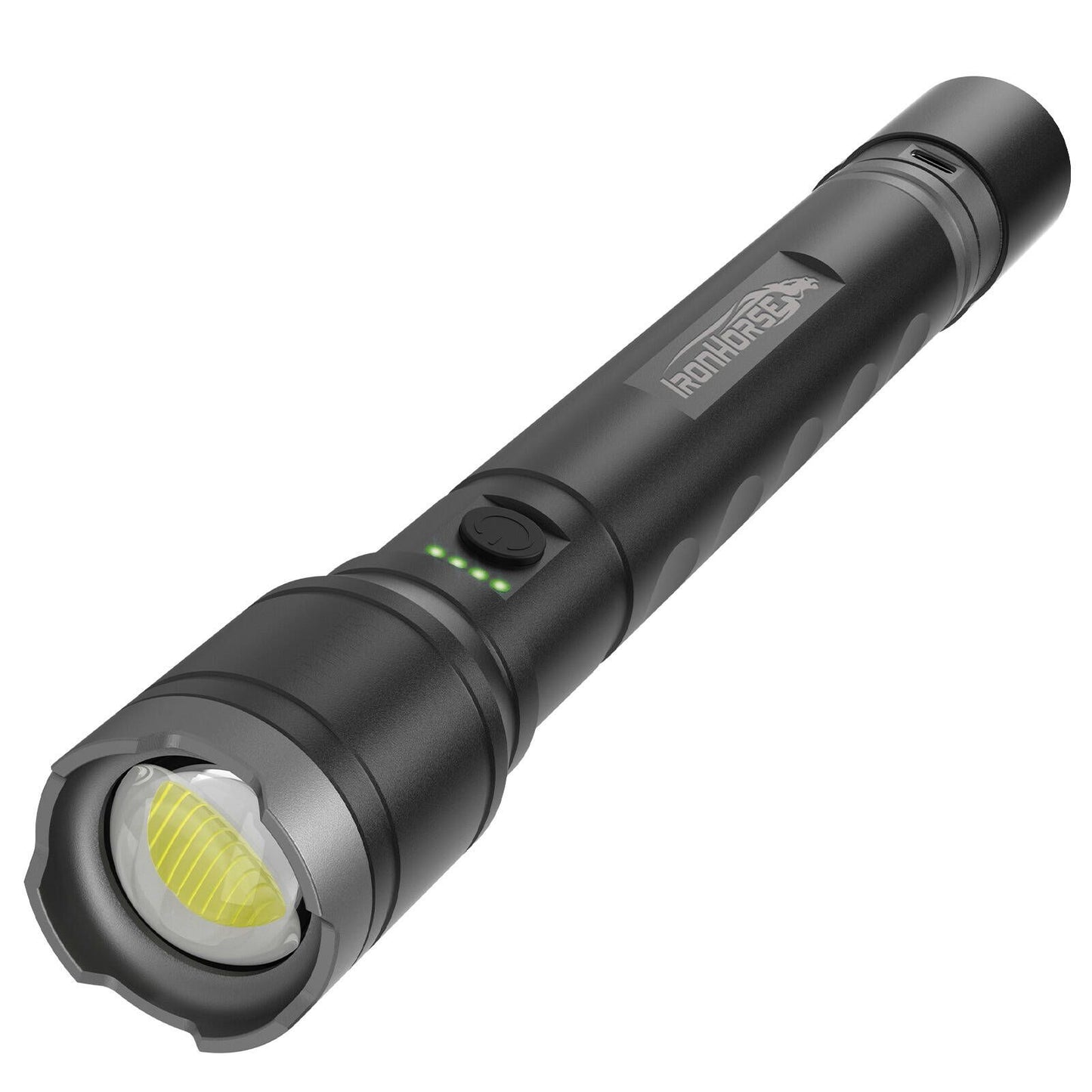 Ironhorse Premium Hybrid Torch Flashlight - 4000lm