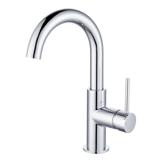 Mondella Resonance Basin Mixer - 25mm - Chrome - Swivel - 5 Star - 6L/min