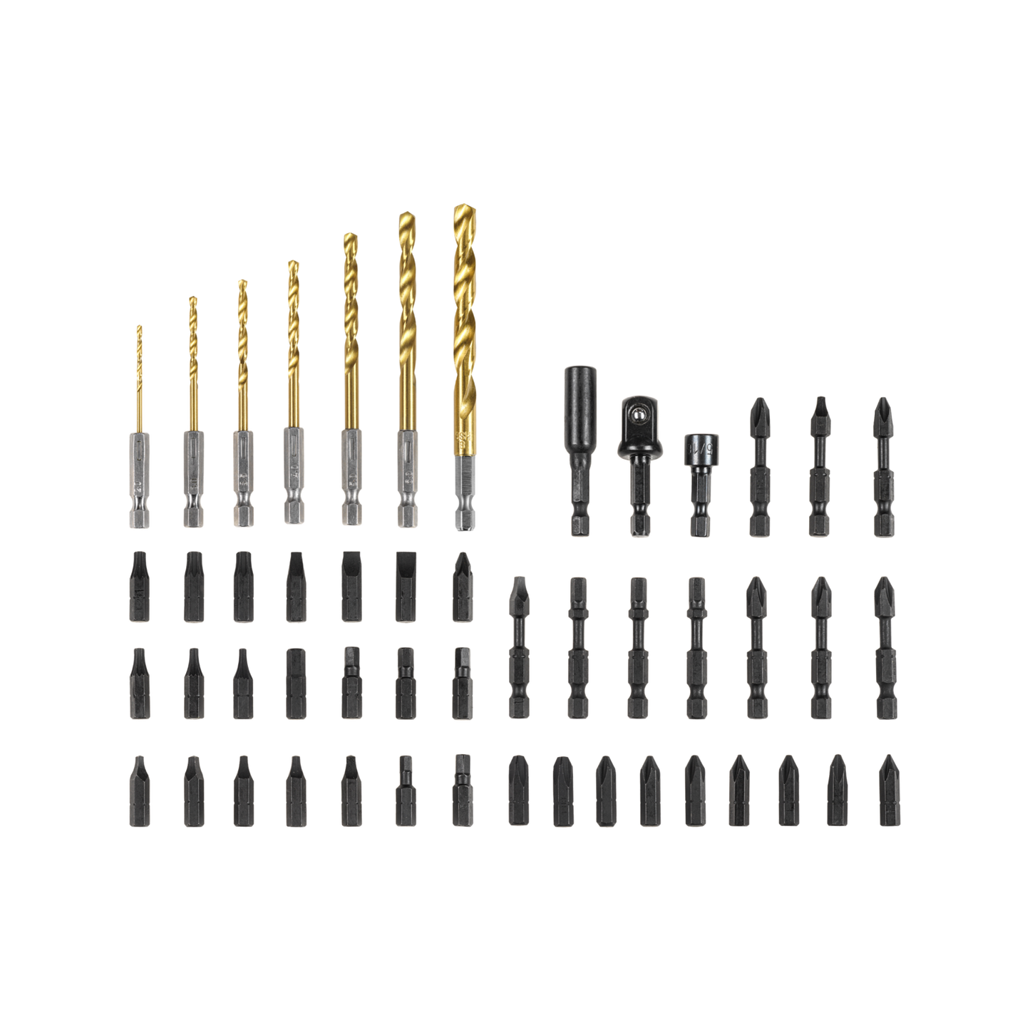 Ryobi Impact Drill and Drive Set - 225.4 x 53 x 254mm - 50 Piece