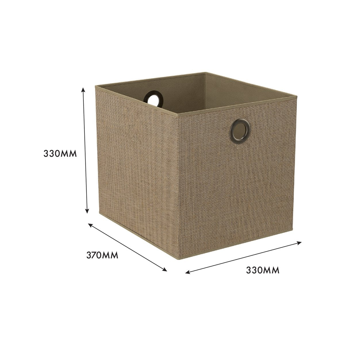 Flexi Storage Clever Cube Insert - Urban Canvas 330x330x370mm Durable