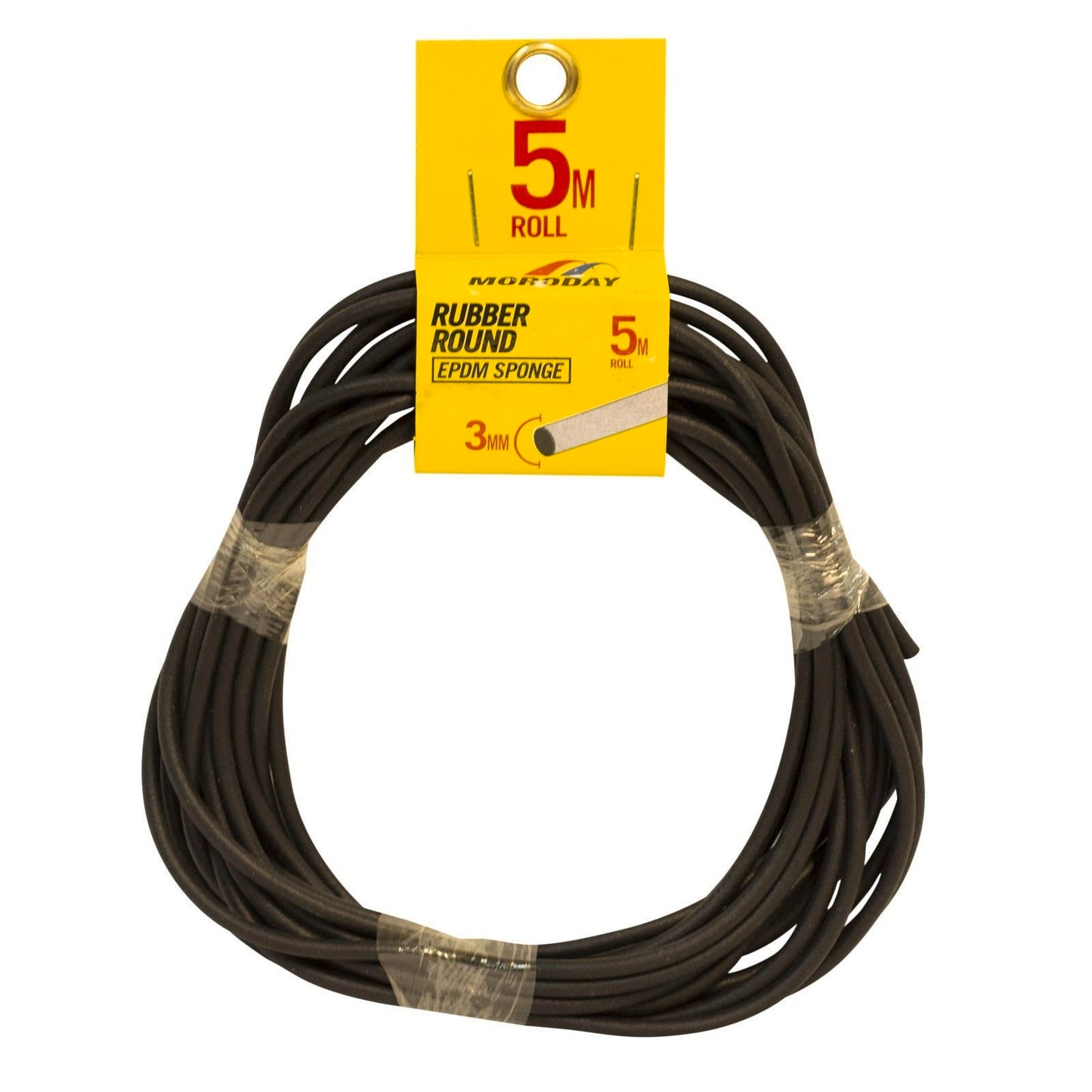 Moroday Rubber Weather-Strip - 3mm x 5m
