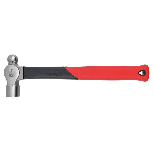 Trojan Fibreglass Ball Pein Hammer - 8oz