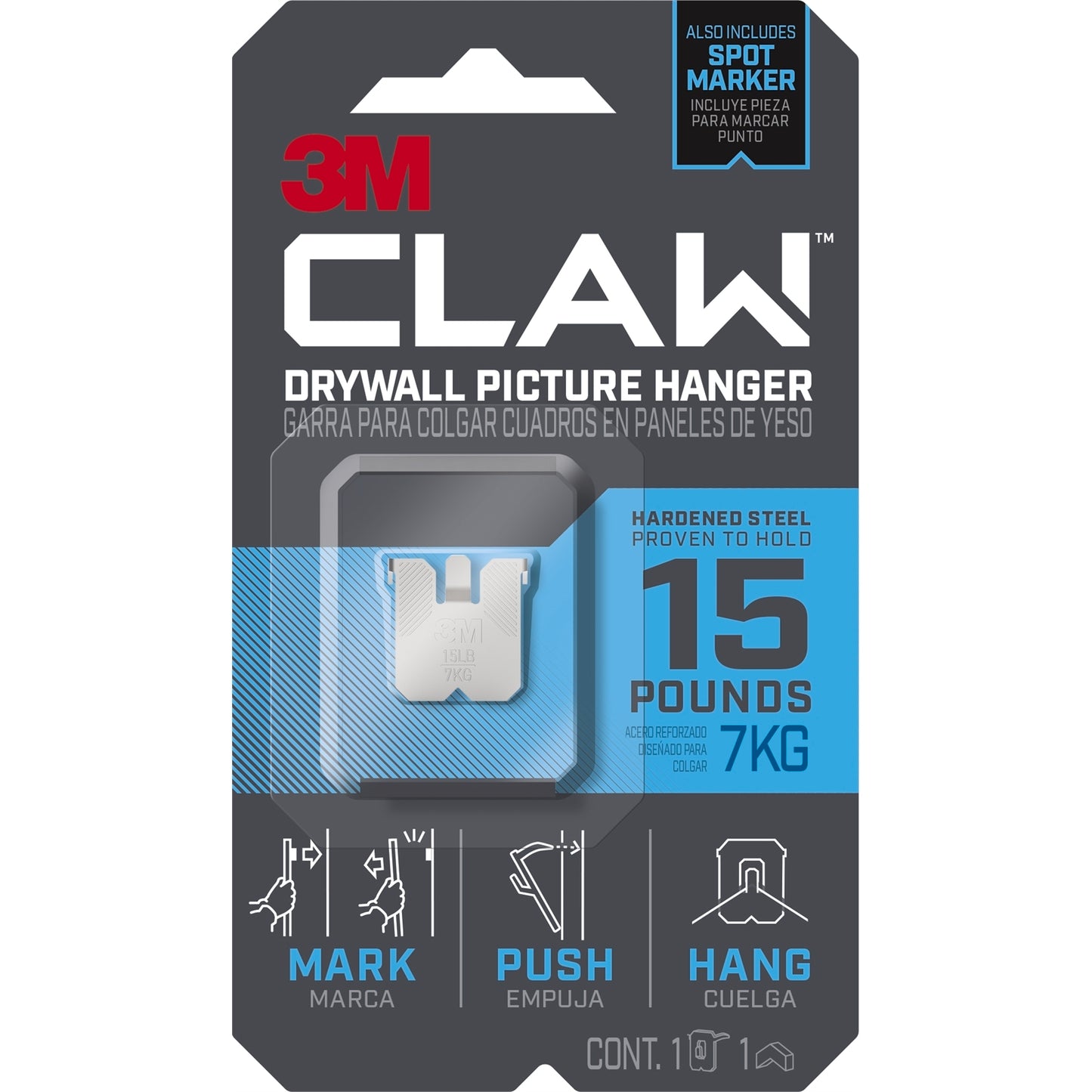 3M Claw™ Picture Hanger - 1 Pack