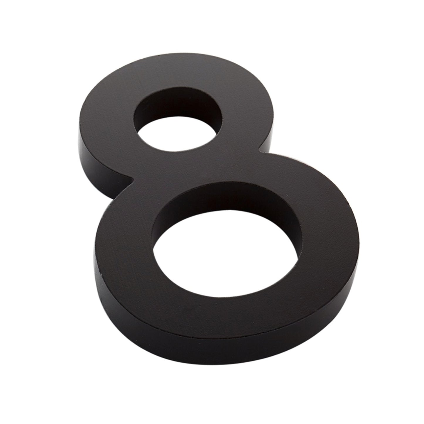Sandleford House Number 8 - 100mm - Black