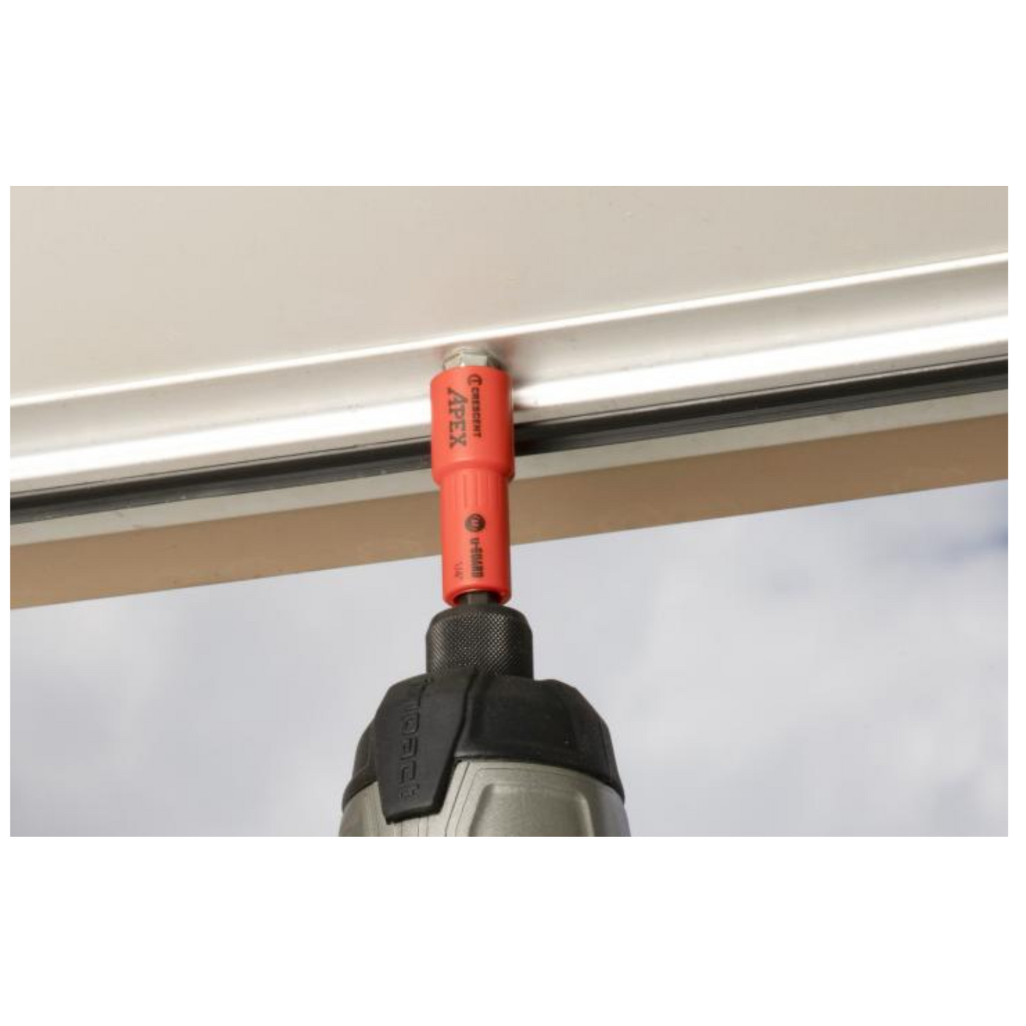 Crescent Apex Magnetic Nutsetter - 1/4" - 48 x 121mm