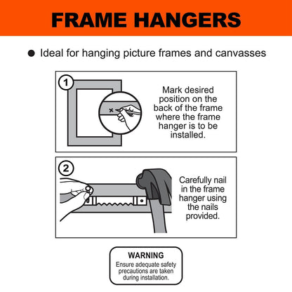 Everhang Picture Hanging Frame Claw - 4 Pack