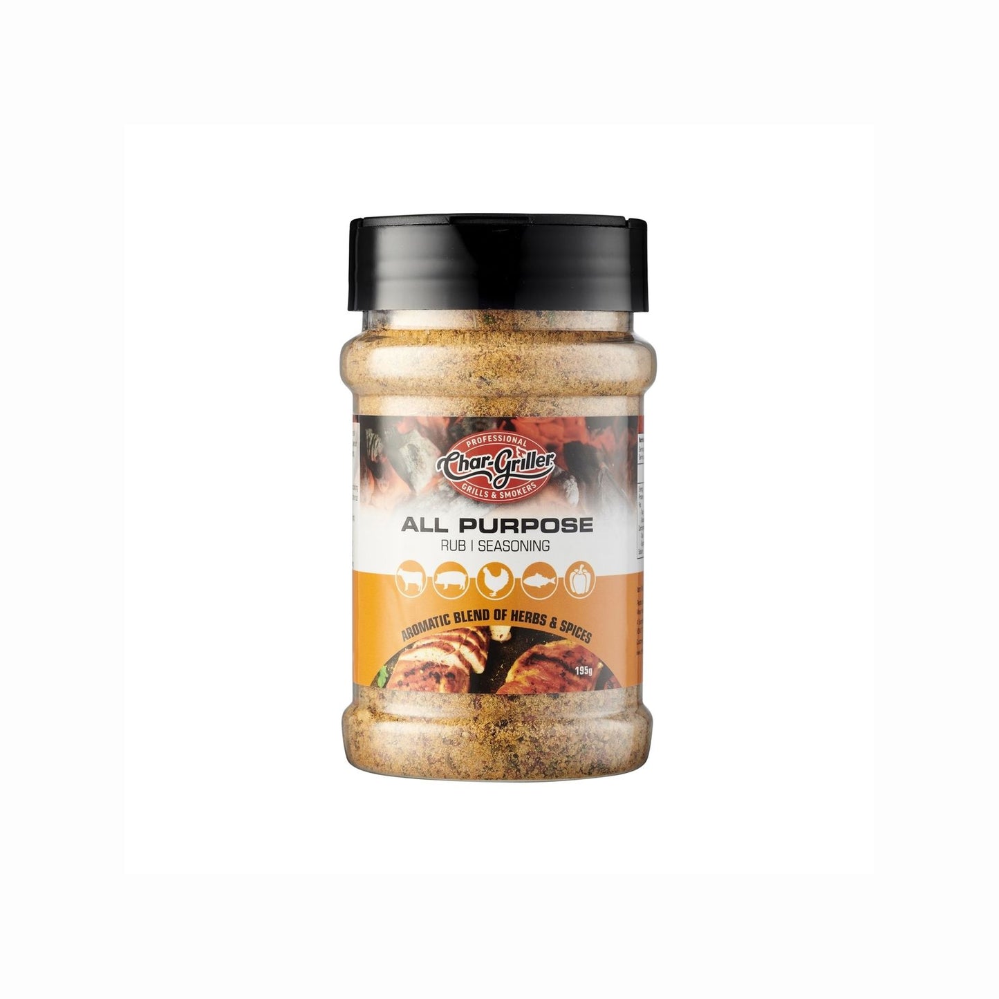 Char-Griller All Purpose BBQ Rub - 195g