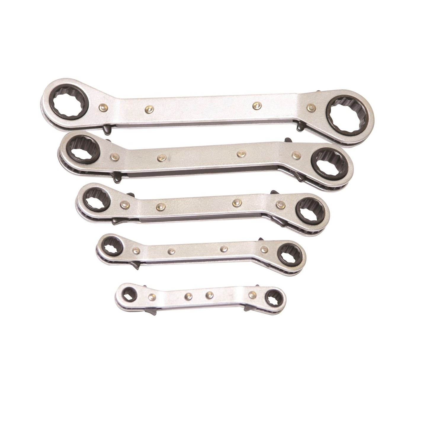 Supatool Ratchet Ring Spanner Set - Imperial