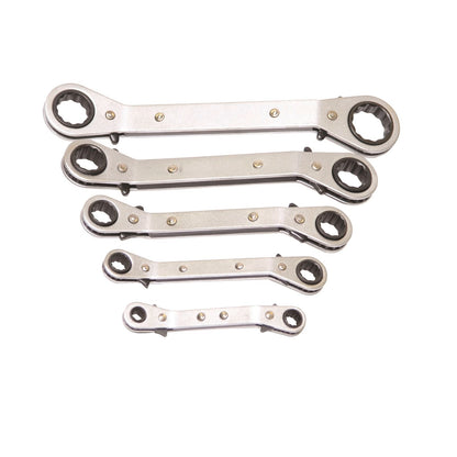 Supatool Ratchet Ring Spanner Set - Imperial
