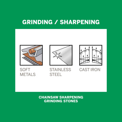 Dremel Chainsaw Sharpening Grinding Stone - 4mm - 2 Pack