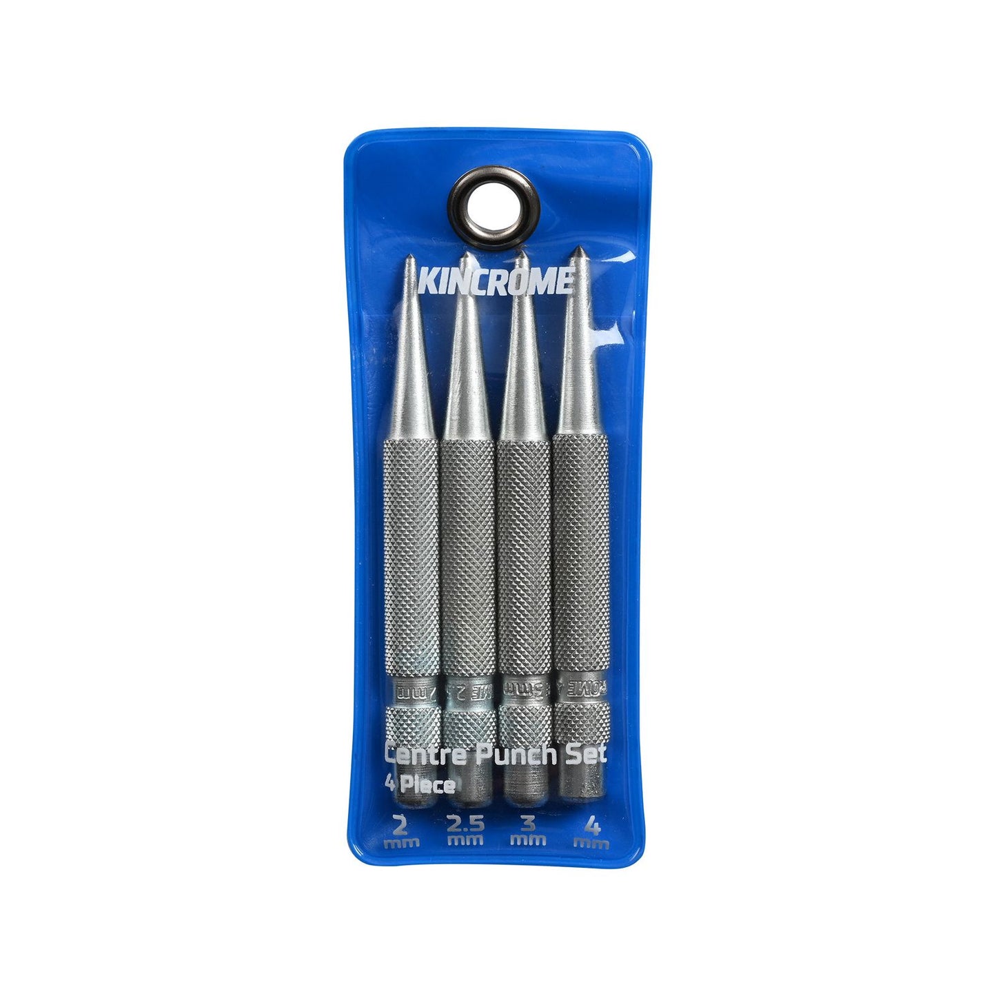 Kincrome Small Centre Punch Set - 4 Piece - 56 x 138mm