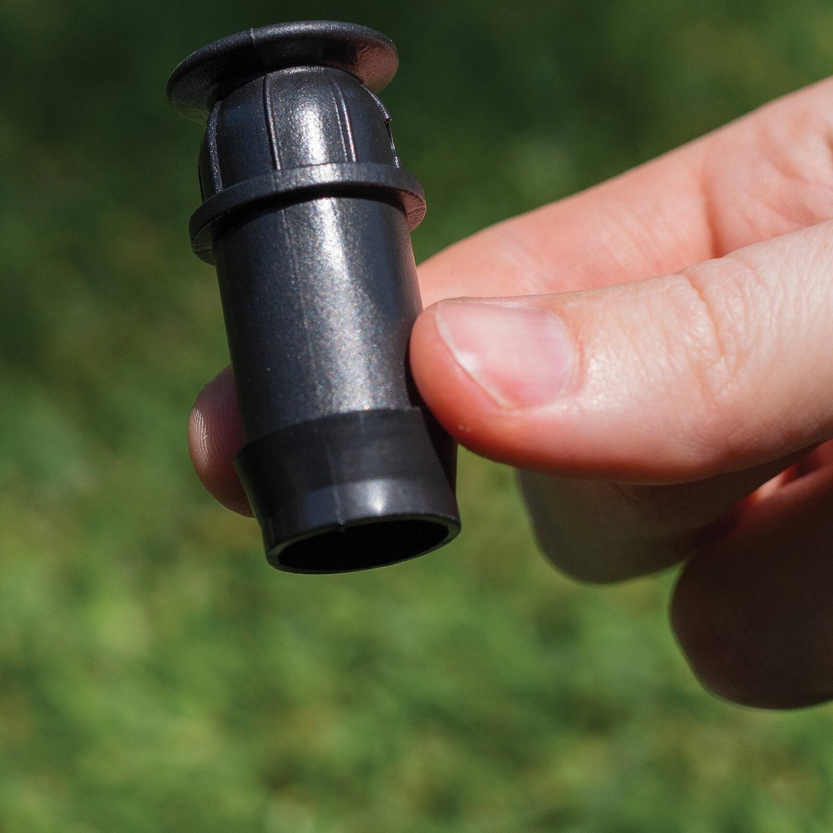 K Rain 19mm End Plug 10 Pack - Black - UV Stabilised Polypropylene