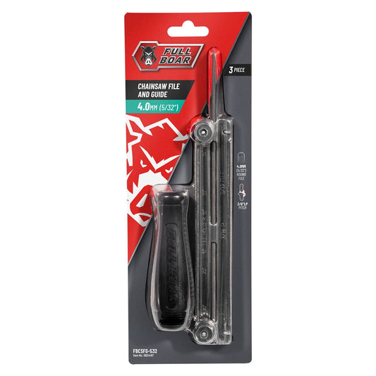 Full Boar Chainsaw File and Guide - 4.0mm