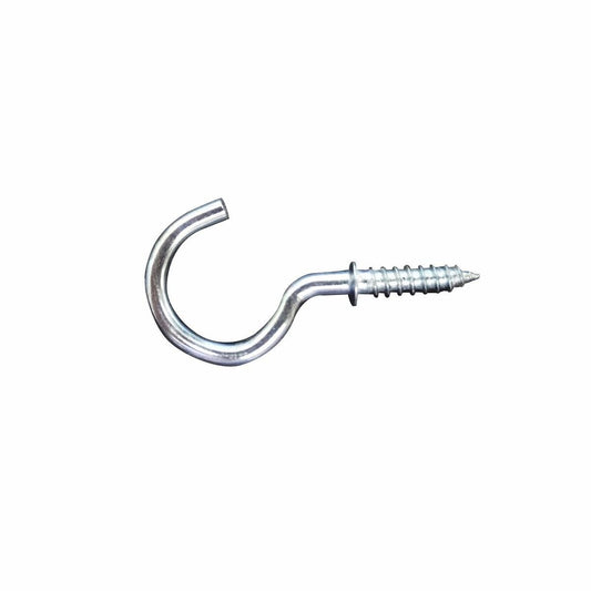 Everhang Cup Hooks - 14mm - Zinc Plated - Light Duty - 100 Pack