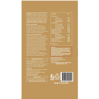 Richgro Rock Mineral Fertiliser - 5kg