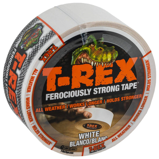 T Rex Duct Tape - 48mm x 9.1m - White
