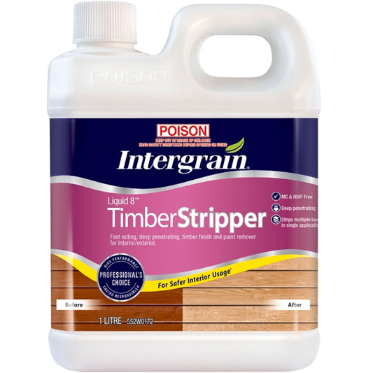 Intergrain Liquid 8 Timber Stripper - 1L