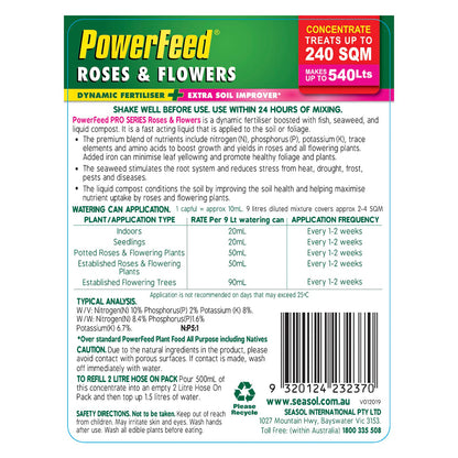 PowerFeed Pro Series Roses and Flowers Concentrate - 1.2L