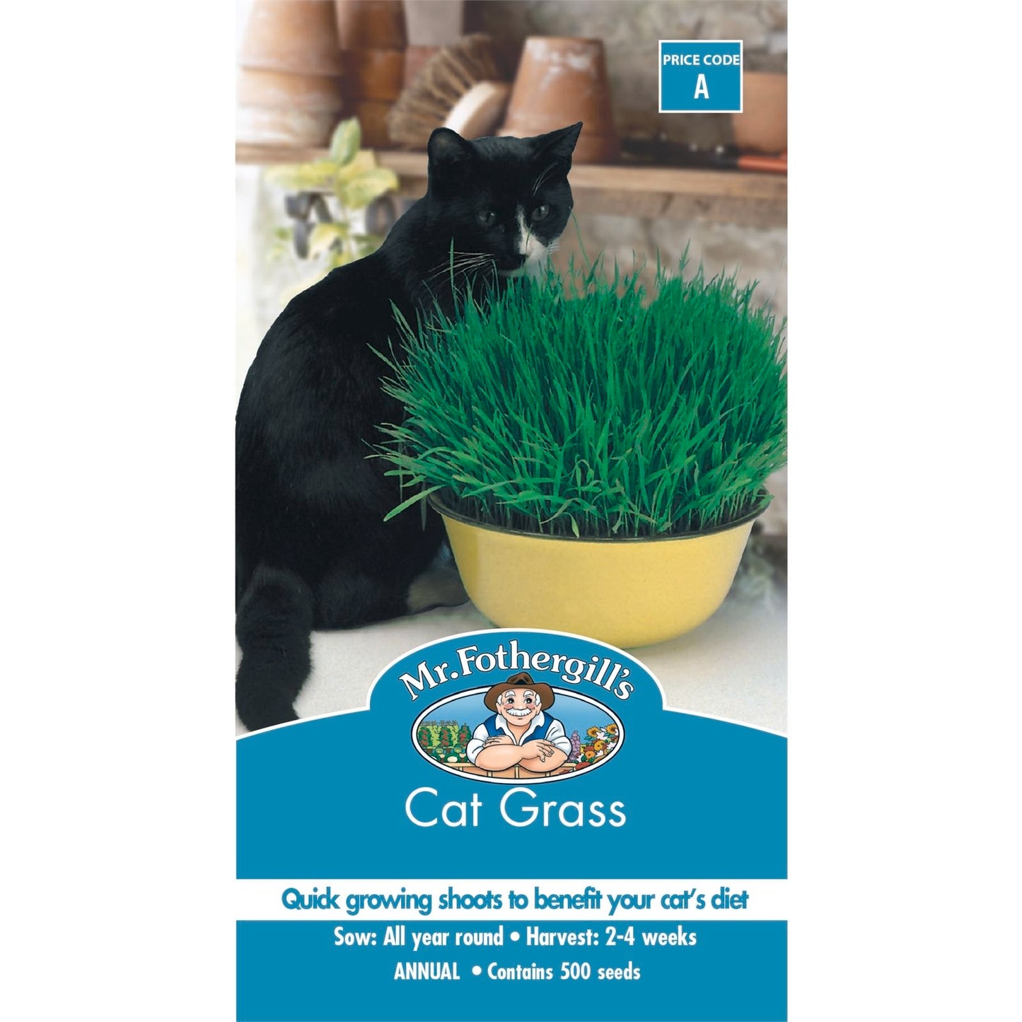 Mr Fothergill Cat Grass Seeds