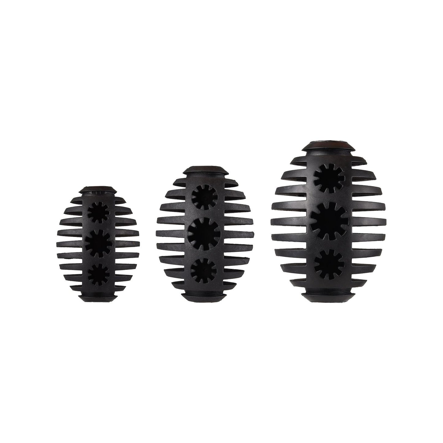 Gladiator Rugby Dog Toy - Black