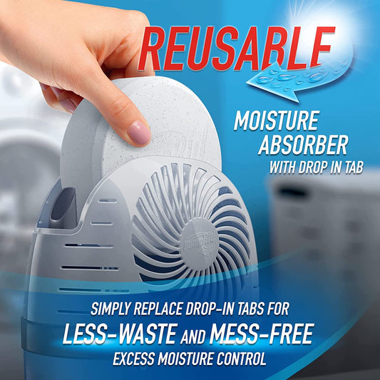 DampRid Reusable Moisture Absorber Drop-In Tab Starter