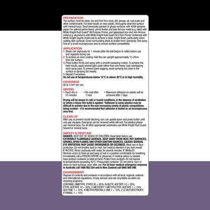 White Knight Squirts Purple Gloss Spray Paint - 310g