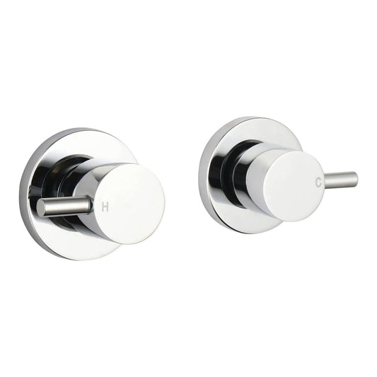 Mondella Chrome Resonance Wall Top Assembly - 1/4 Turn - 1245 x 76 x 245mm