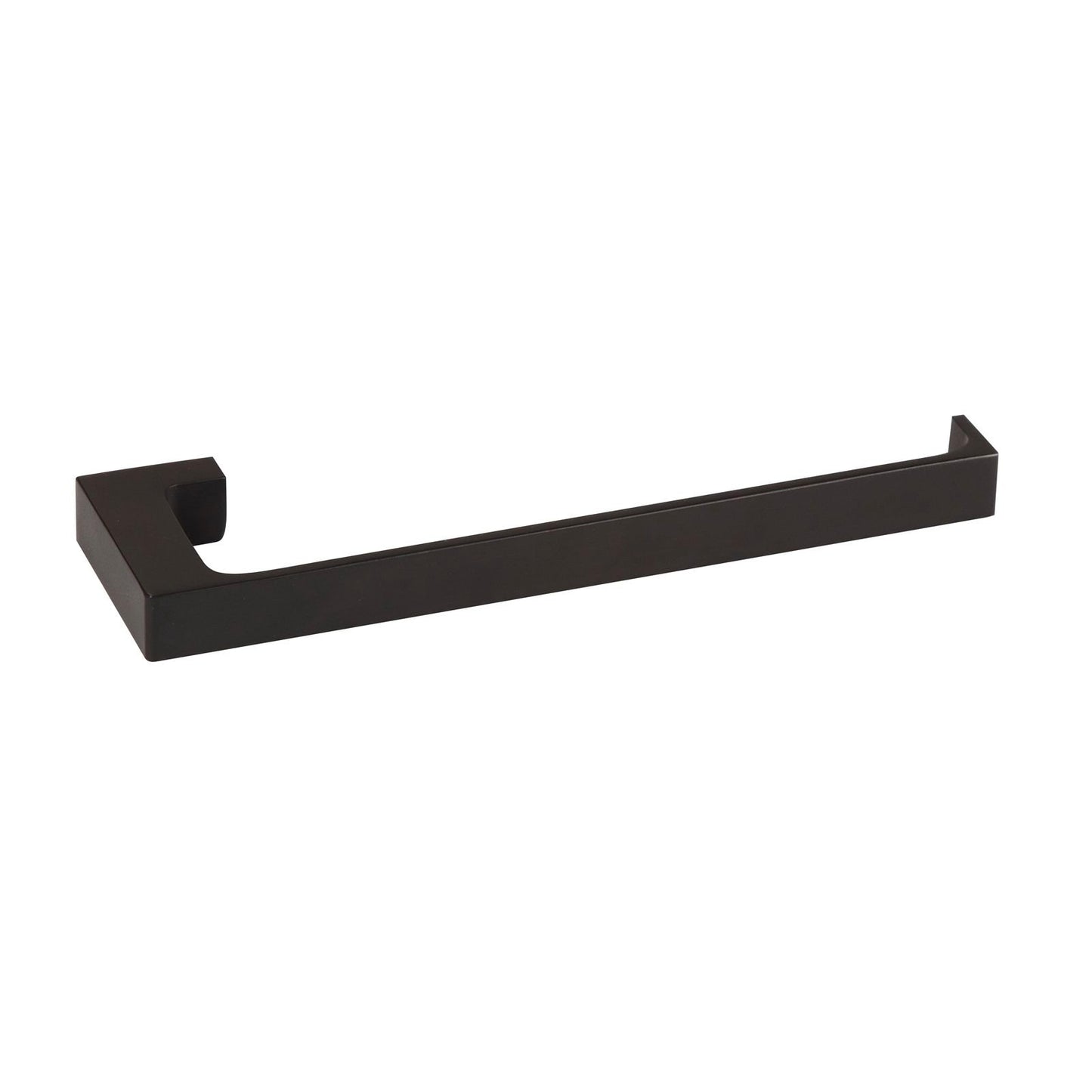 Mondella Matte Black Rumba Bathroom Towel Holder - 235mm