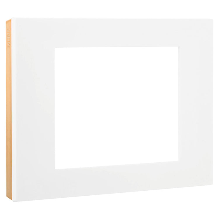 Hpm Vivo Coverplate - White Gloss Rose Gold - 118 x 85mm