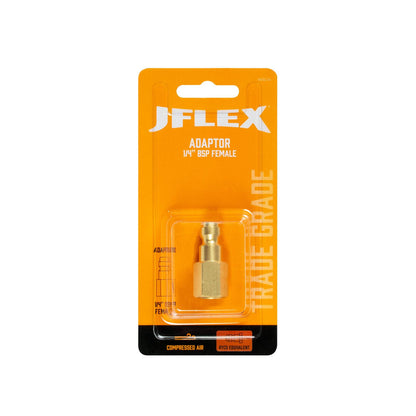 Jflex BSP Female Adaptor - 1/4" - Ryco Equivalent - 15 x 40mm