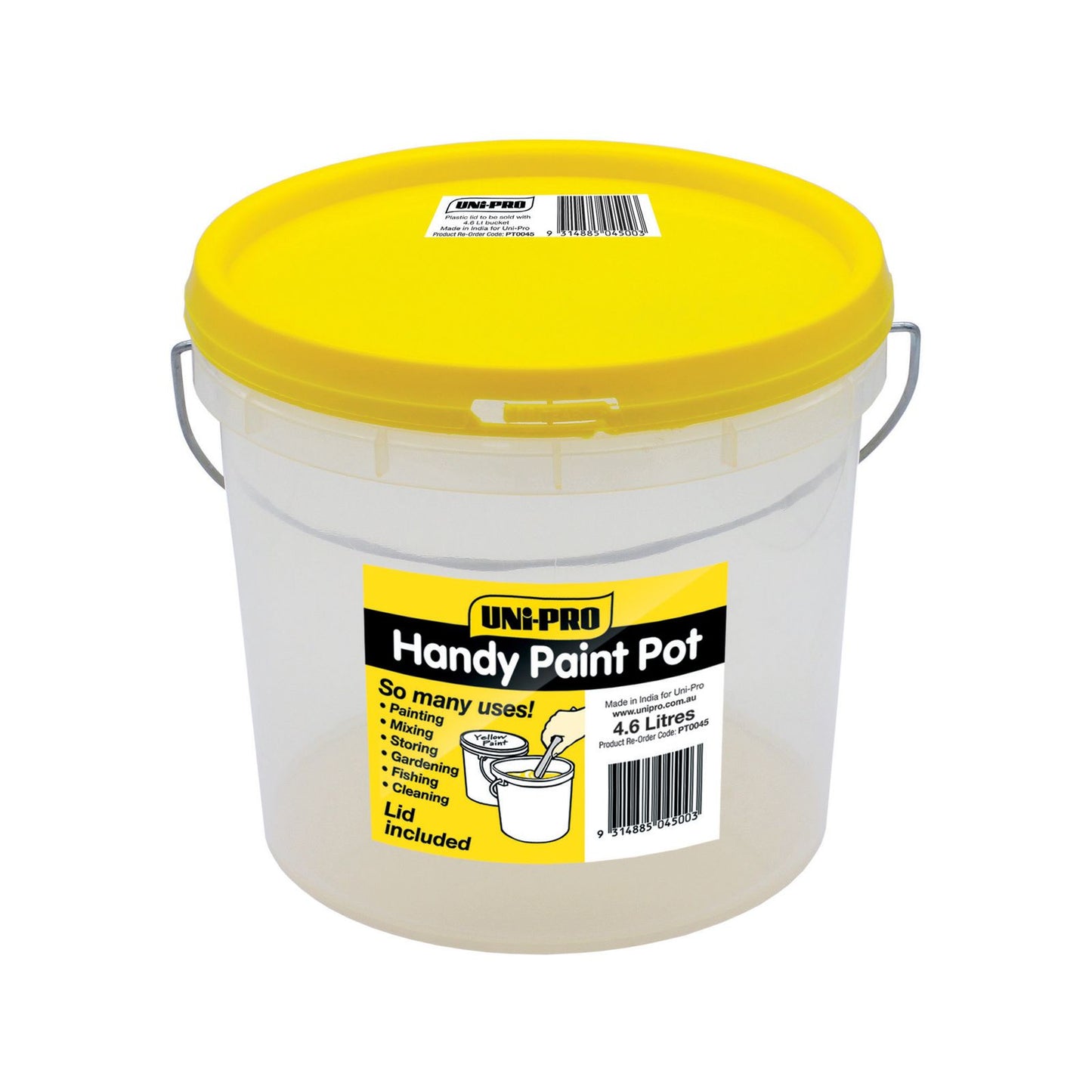 Uni Pro Painters Bucket - 4.6L