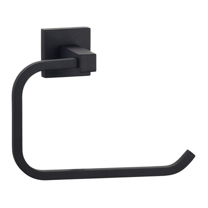 Mondella Matte Black Rococo Toilet Roll Holder - 170mm x 120mm x 70mm